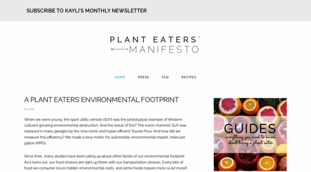 planteatersmanifesto.com