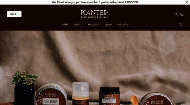 plantedskincare.com