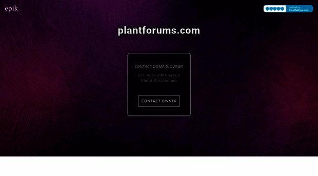 plantforums.com