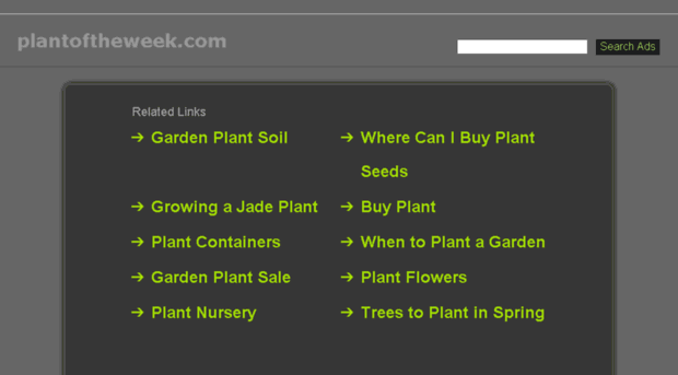 plantoftheweek.com