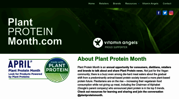 plantproteinmonth.com