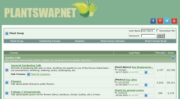 plantswap.net