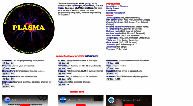 plasma-umass.org