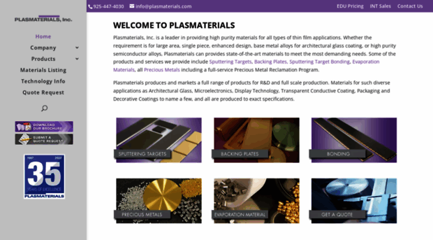 plasmaterials.com