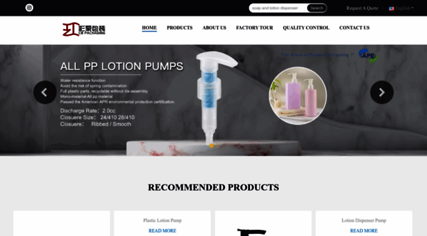 plasticlotionpumps.com