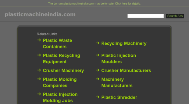 plasticmachineindia.com
