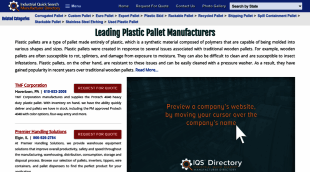 plasticpalletmanufacturers.org