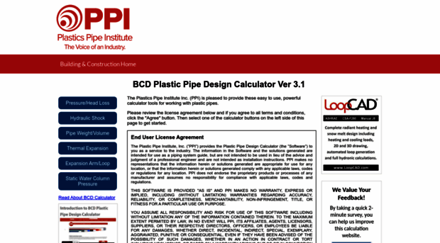 plasticpipecalculator.com