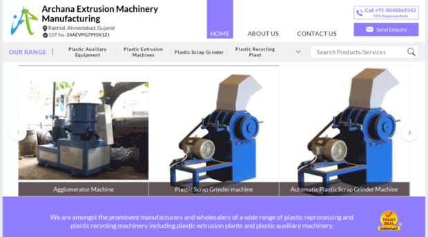 plasticrecyclingmachineries.com