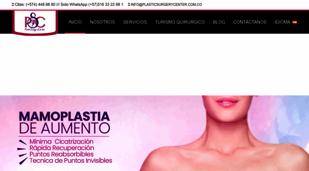 plasticsurgerycenter.com.co