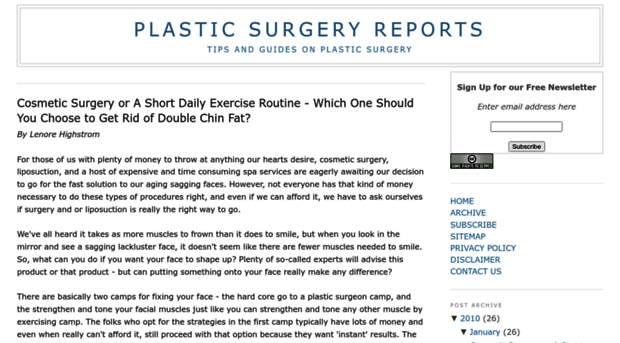 plasticsurgeryreports.blogspot.com