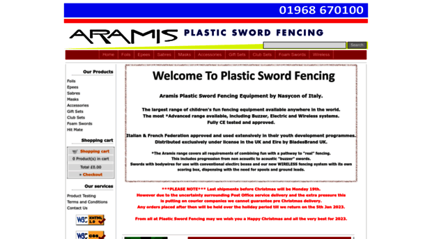 plasticswordfencing.com