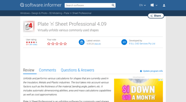 plate-n-sheet-professional.software.informer.com