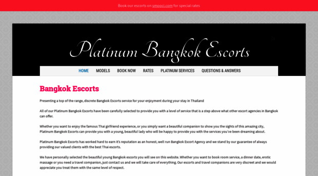 platinumbangkokescorts.com