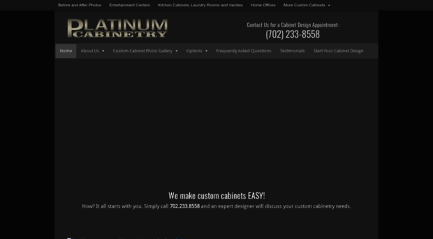 platinumcabinetry.com