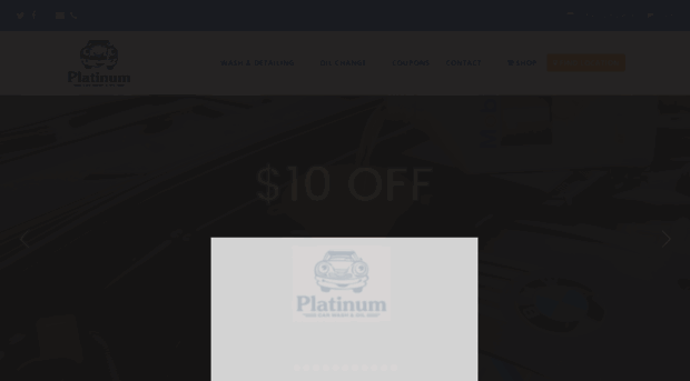 platinumcarwashandoil.com