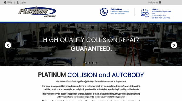 platinumcollision.com