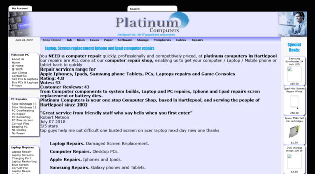 platinumcomputers.biz