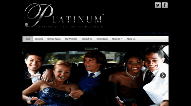 platinumlimoofsaratoga.com