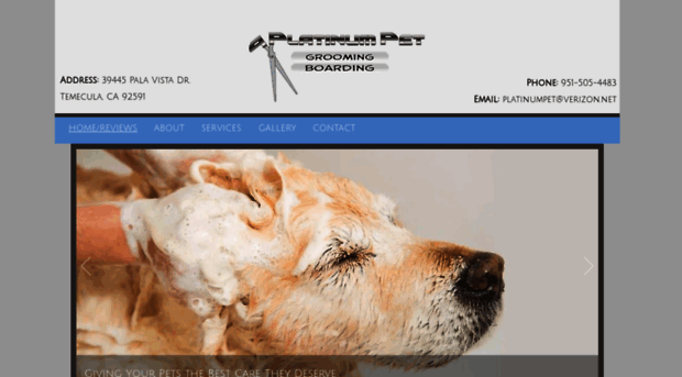 platinumpetgrooming.com