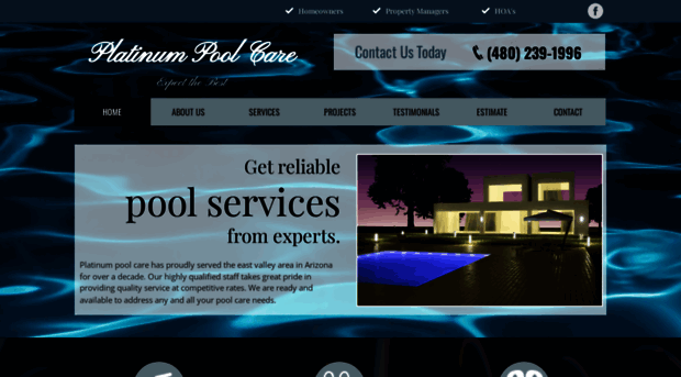 platinumpoolcareaz.com