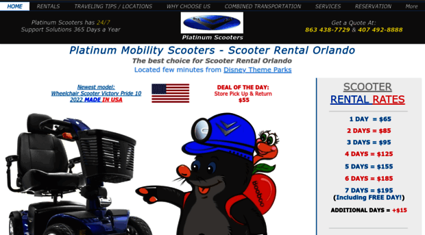 platinumscooters.com