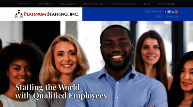 platinumstaffing.net