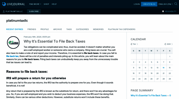 platinumtaxllc.livejournal.com
