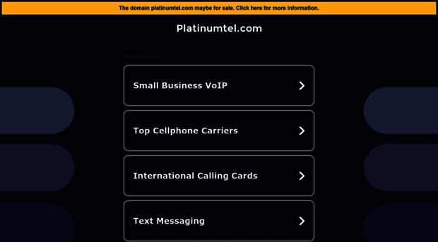 platinumtel.com