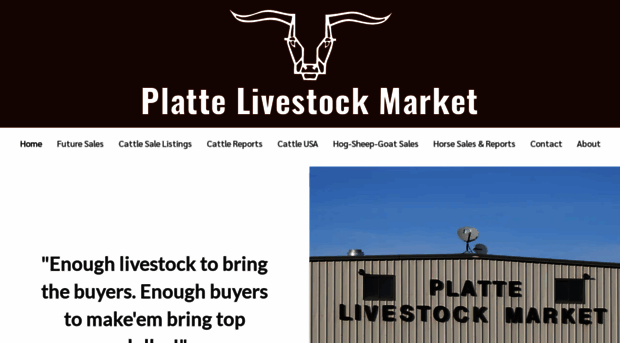 plattelivestockmarket.com