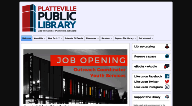 plattevillepubliclibrary.org