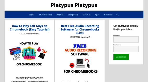 platypusplatypus.com