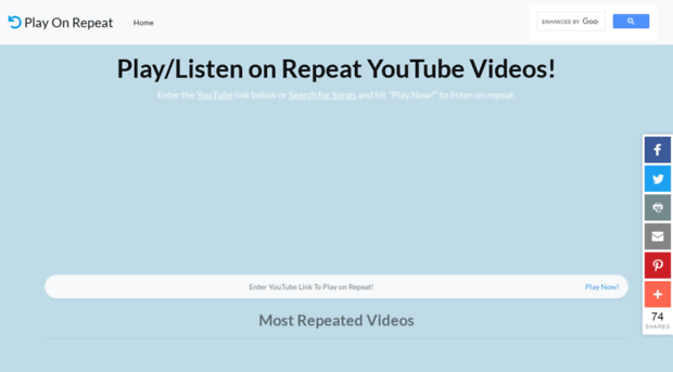 play-onrepeat.com