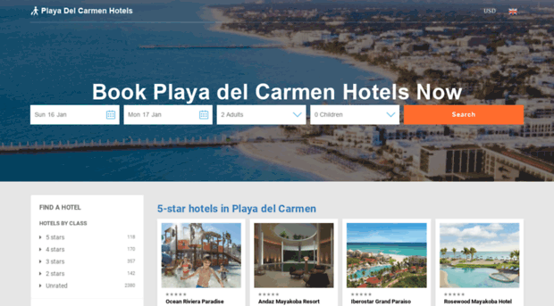 playa-del-carmen-hotel.com