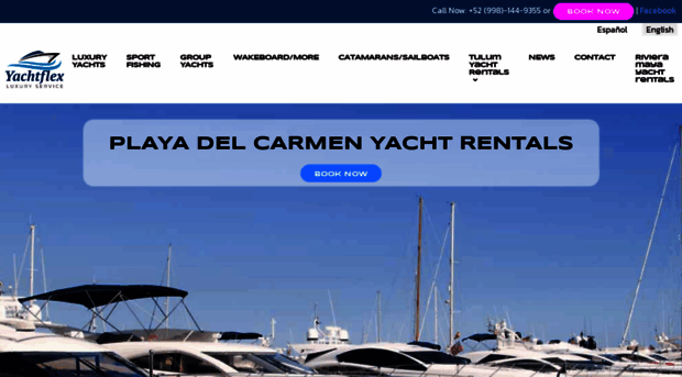 playadelcarmenyachtrentals.com