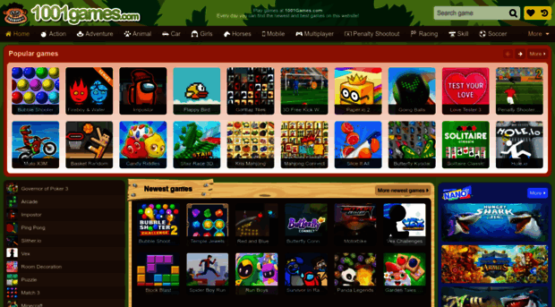 1001Games - Play 3500 free online games!