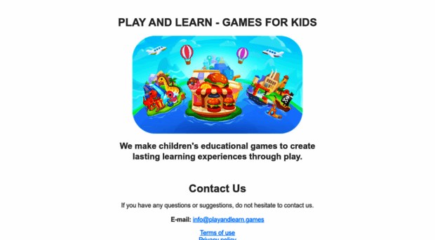 playandlearn.games