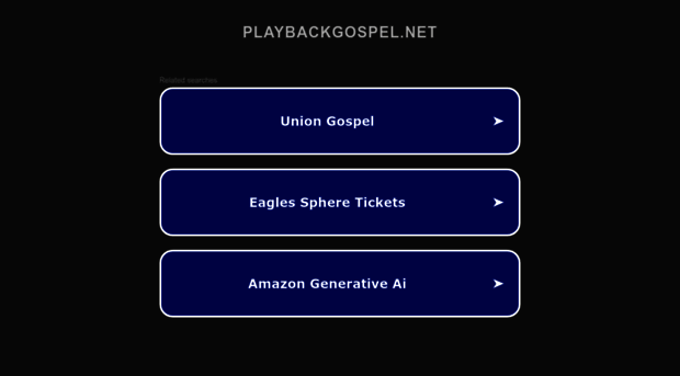 playbackgospel.net