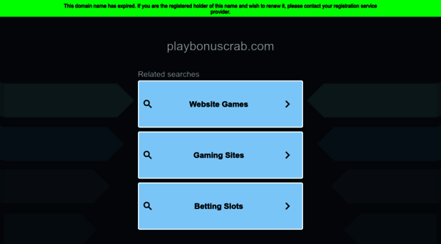 playbonuscrab.com