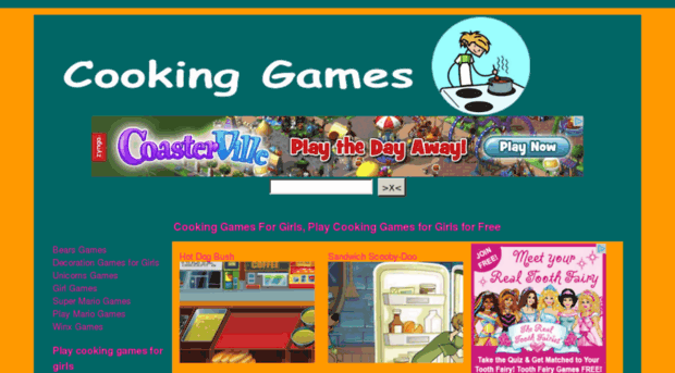 playcookinggamesforgirls.com