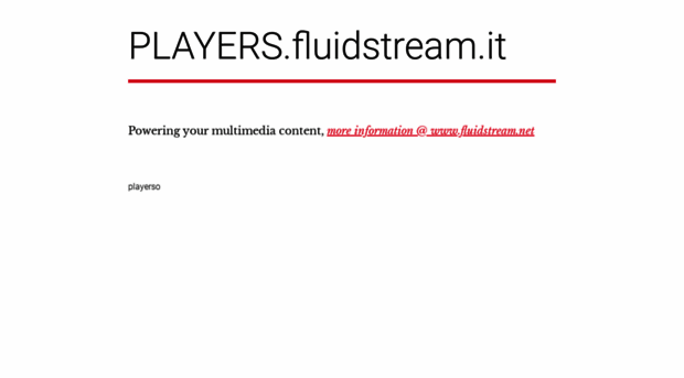 players.fluidstream.it