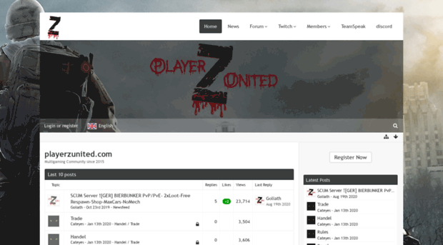playerzunited.com
