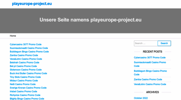 playeurope-project.eu