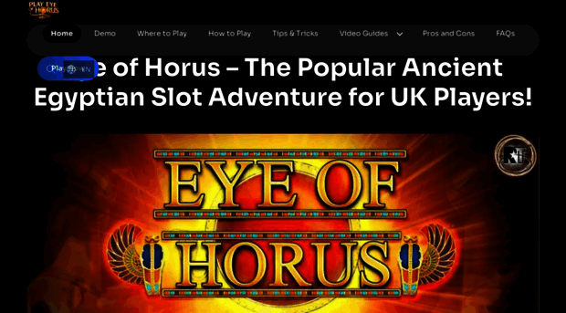 playeyeofhorus.com