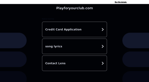 playforyourclub.com