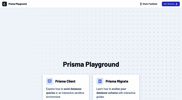 playground.prisma.io