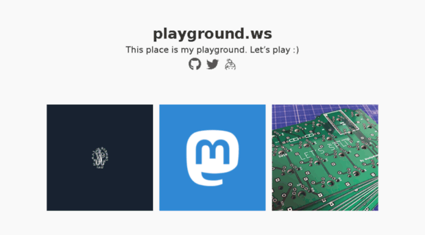 playground.ws