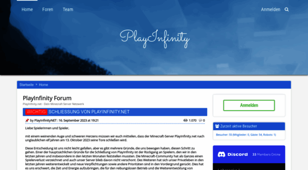 playinfinity.de