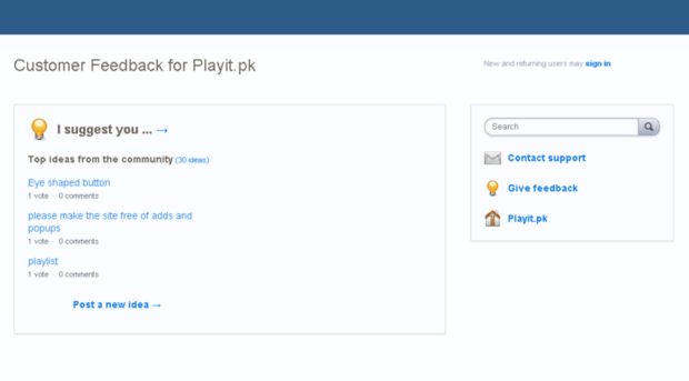 playit-pk.uservoice.com