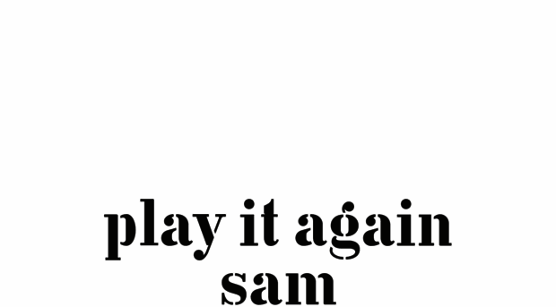 playitagainsam.net